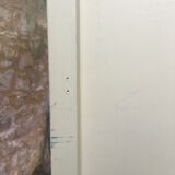 Parisian yellow wooden wardrobe