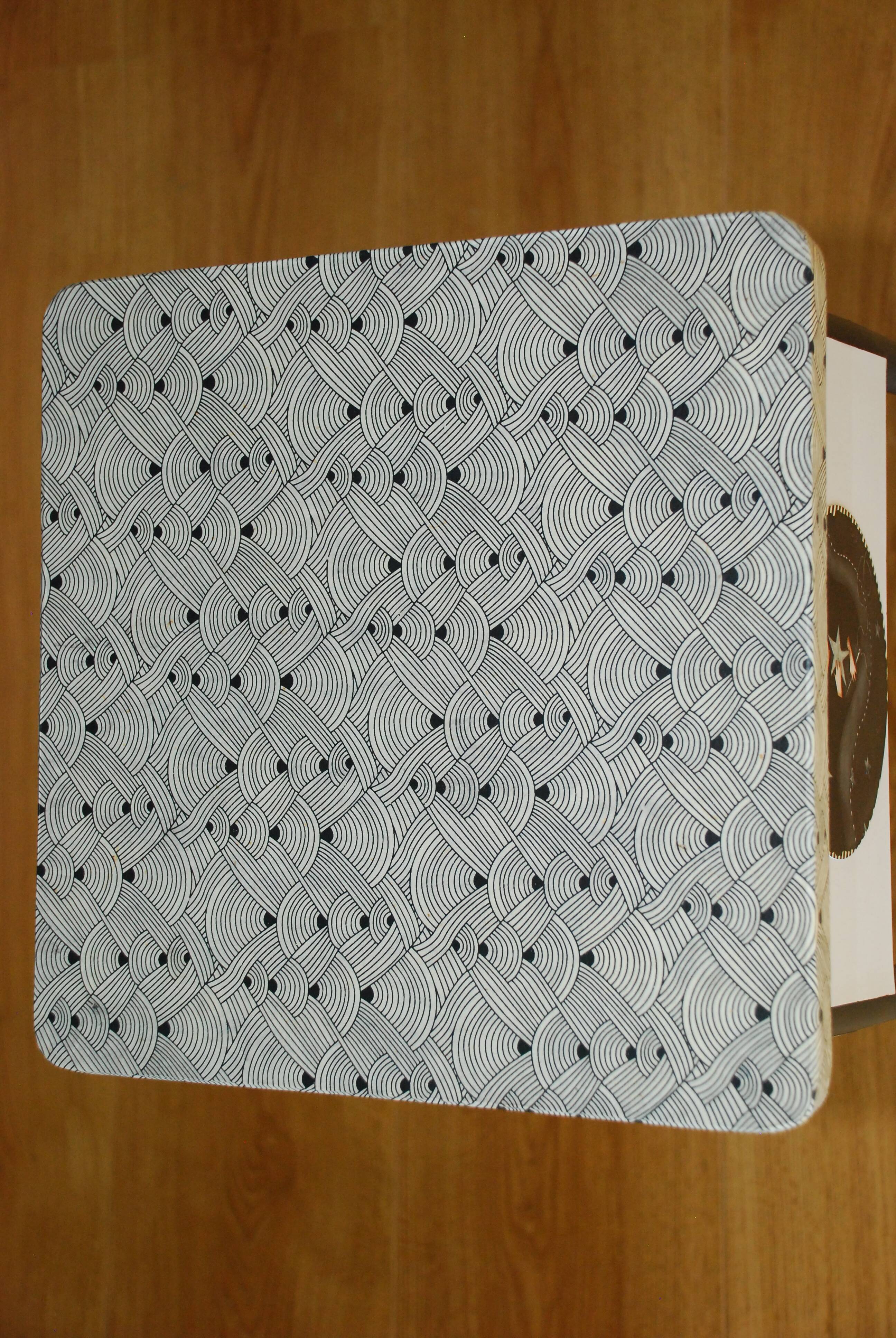 Formica stool revisited vintage
