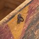 Antique hand-painted ethnic trunk (circa 1890) #30