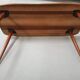 Coffee table year 50 / 60 - tiled tiled Boat decorated Marine feet spindles