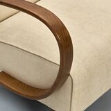 H-410 Armchair by Jindřich Halabala, 30's