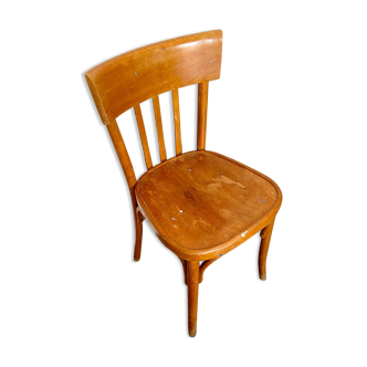 Bistro chair in light beech