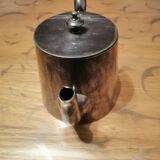 small silver-plated teapot