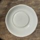 Small deep Gien earthenware plate with blue landscape motif D21.5