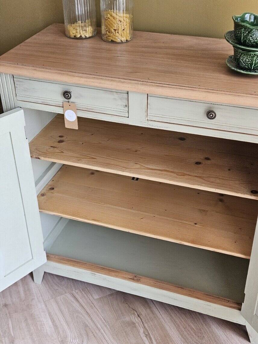 Vintage Parisian buffet with patina in solid wood | Léonie