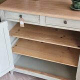 Vintage Parisian buffet with patina in solid wood | Léonie