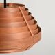 Pendant lamp in Swedish pine from Scandinavian production, 1960s