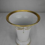 Gilded Limoges porcelain vase