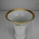 Vase doré en porcelaine de Limoges