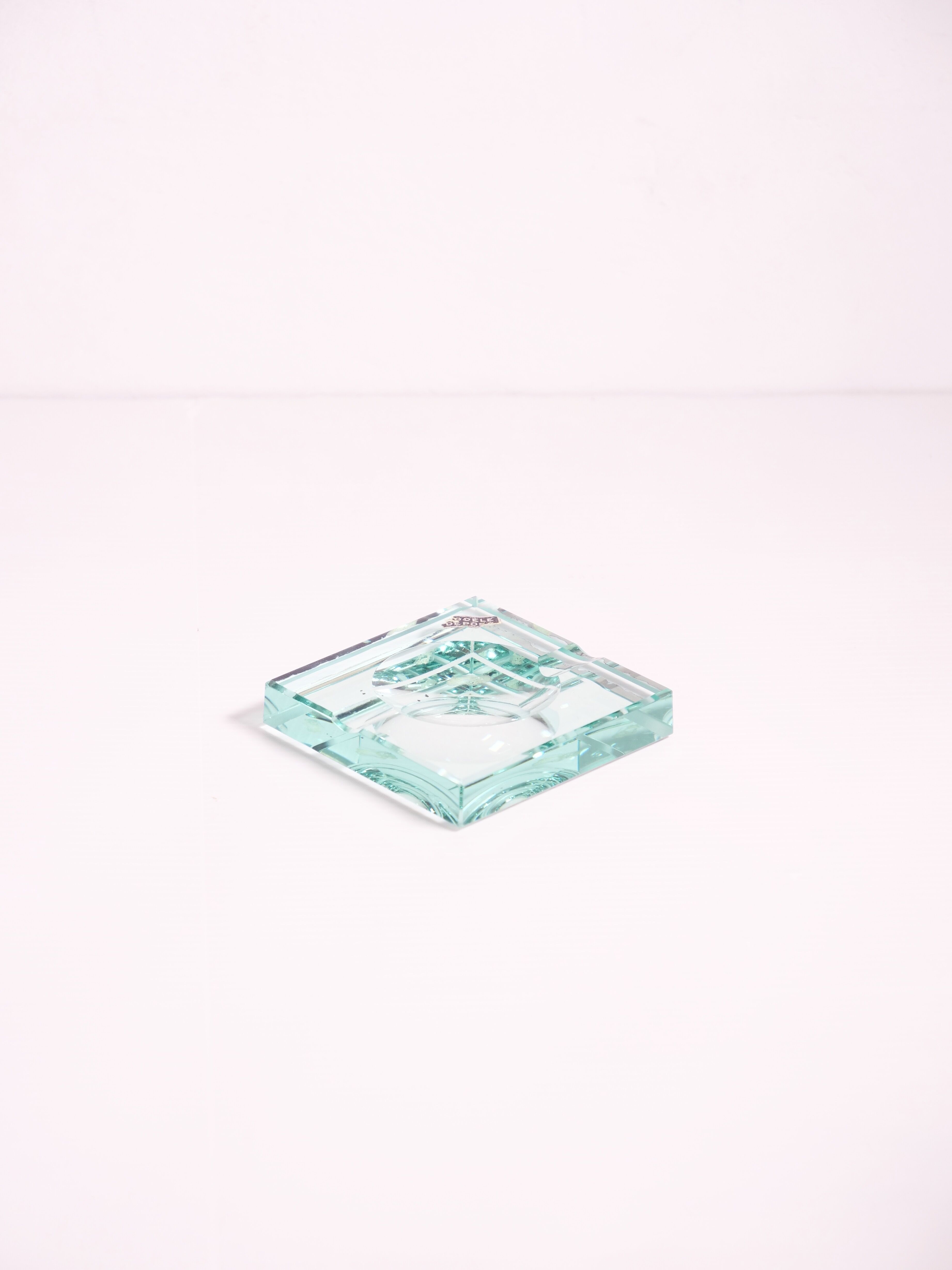 Ashtray art deco mirror by Jean Luce