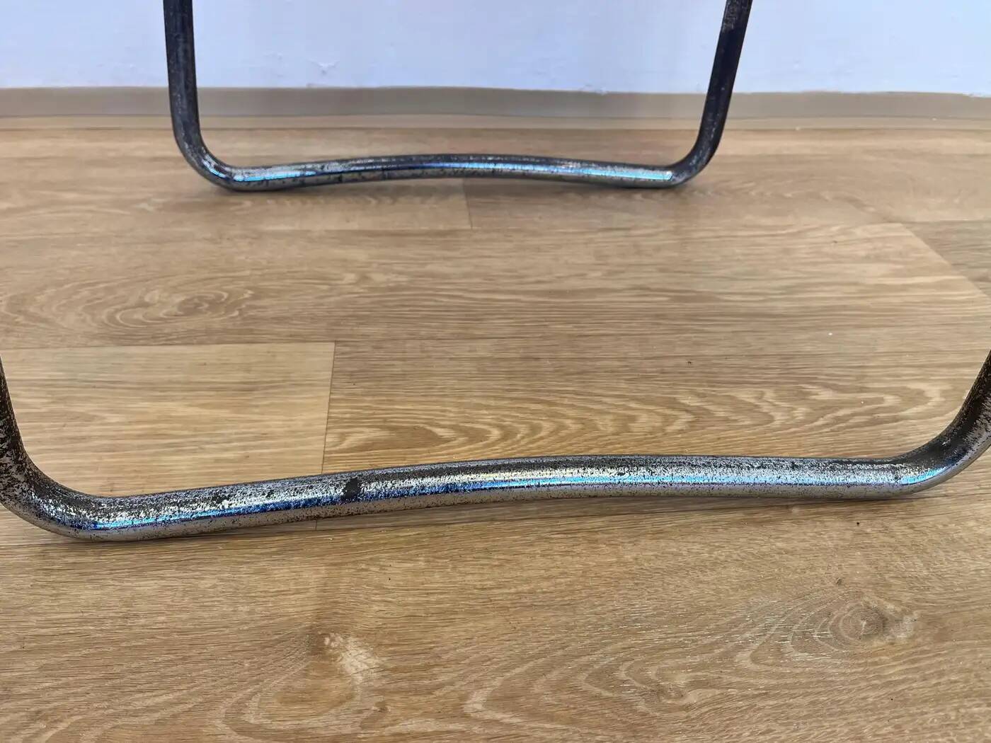 Tubular steel chrome Bauhaus chair by Hynek Gottwald - 1930 (Eisengarn)