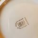 6 mismatched dessert plates decorated with roses