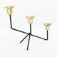 Chandelier de table minimaliste, Belgique, années 1970