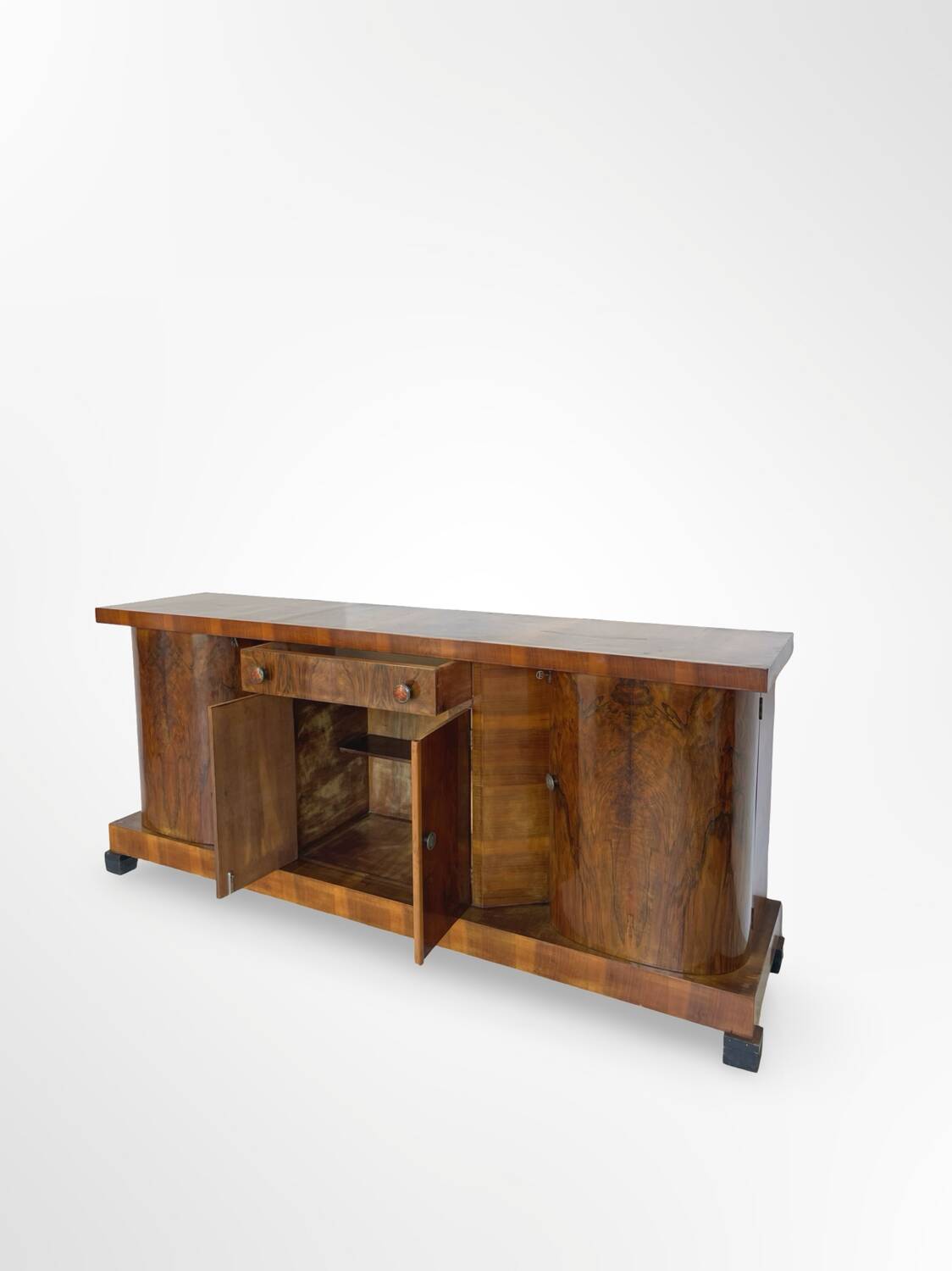 Impressionnant buffet Art déco italien des années 1930/1940