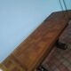 Table from the 1940s in solid oak in the style of Victor Courtray.
