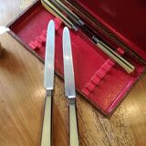 Service 12 art deco knives