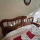 Wooden bed