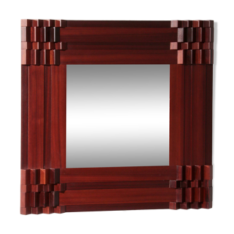Luciano Frigerio 'Model Norman' Italian Midcentury Mirror 1970