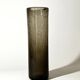 Large smoked and blown glass vase, Verrerie de Bendor 1950