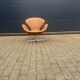 Fritz Hansen Swan Chair 05-‘67 Cognac Camel leather AS NEW
