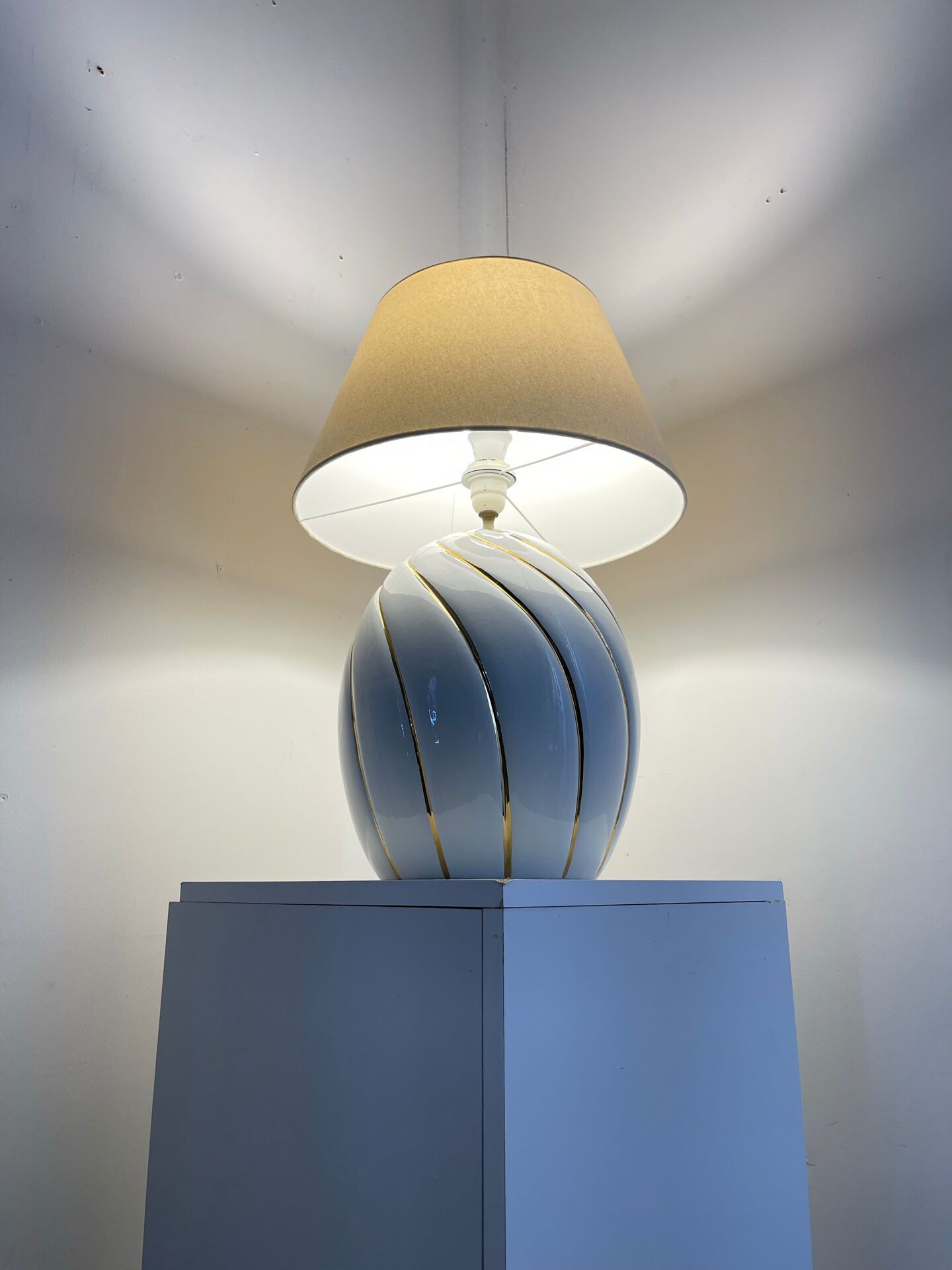Lampe en céramique Italie 1970