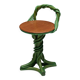 Whimsical Vine Twist Stools, France, Late 20th Century
