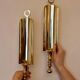 Pair of mid-century Swedish brass sconces