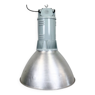 Large Industrial Aluminium Pendant Light from Elektrosvit, 1960s