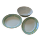 Three Golden Clover dishes, Digoin Sarreguemines