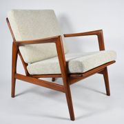 Fauteuil d'origine entièrement restauré, icône scandinave des années 60