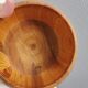 Danish bowl in turned pine from the 1970s-80s.
