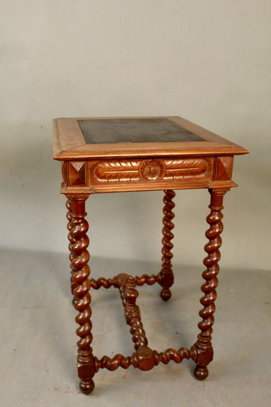 Small Louis XIII Style Table with Turned Legs