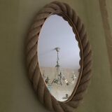 oval rope mirror