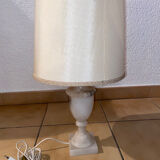 Alabaster marble lamp