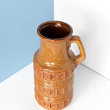 Brown Germany vase with handle