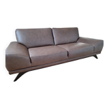 Roche Bobois chocolate sofa