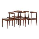 Ensemble de 6 chaises de salle à manger "Modèle 500" par Alfred Hendrickx