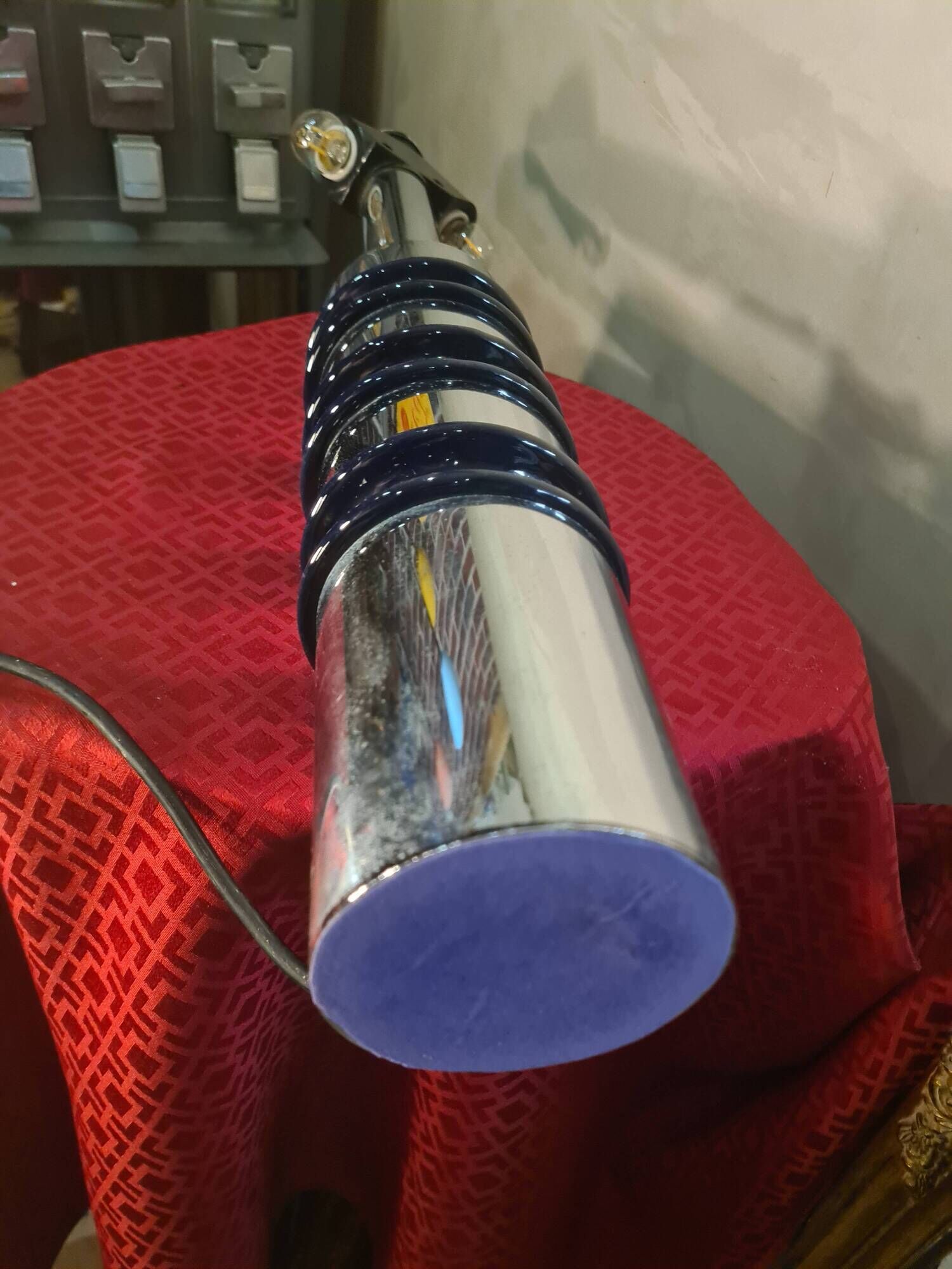 Modernist lamp Lumica Willy Rizzo design from the 20th century Italian 70s Vintage