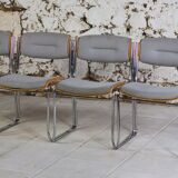 4 conference chairs from La Sorbonne, 1970