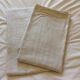 Old country sheet in large linen canvas