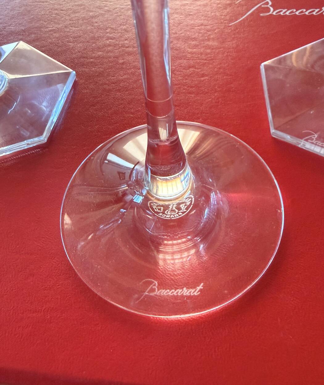 Verre Baccarat flute a champagne lot de 6