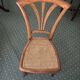 Very beautiful vintage caned chairs