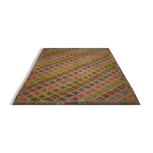 tapis kilim 7.9x6.8 pieds