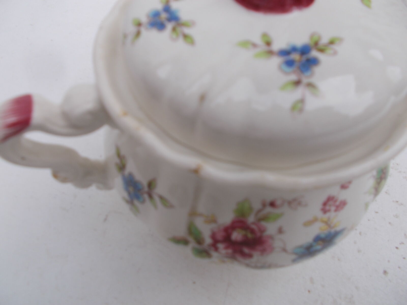 Sugar bowl Sarreguemines