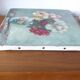 Painting oil on canvas bouquet of flowers signed b. rabel