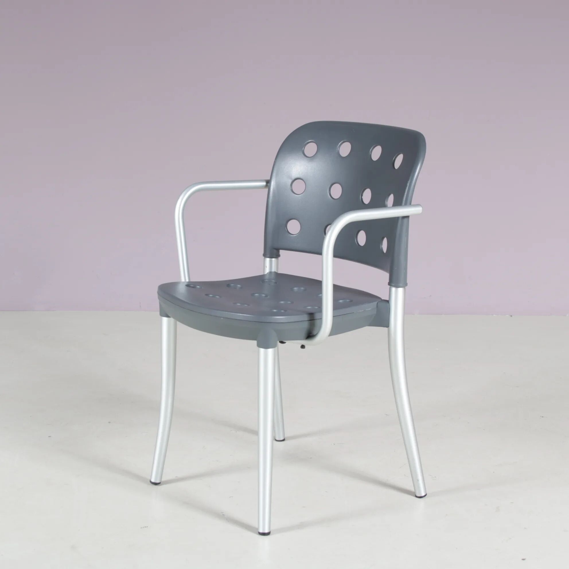 Set of 4 "Minni" chairs from the 1980s by Antonio Citterio for Halifax, Italy