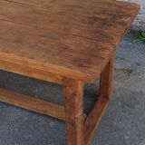 Solid oak farmhouse table