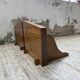 Paire de chevets muraux modernistes constructivistes