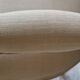 Louis XV cabriolet armchair in carved wood – 19th century – beige fabric
