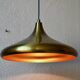 Suspension Space Age brushed brass with copper interior from the 60s-70s.